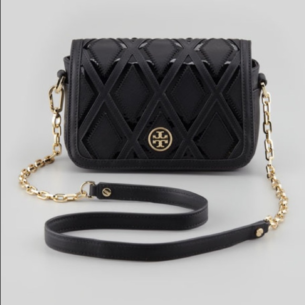 EUC Tory Burch Robinson Patchwork Mini Bag